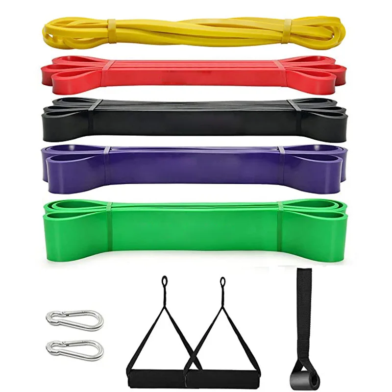 

Custom Logo Pull up Assistance Band Fitness Training TPE Latex Resistance Rubber Yoga Exercise Bands for Home Gym