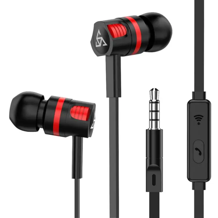 

Music streaming Stereo headset wired earphone super bass Wired In-Ear headphones earphones with Microphone