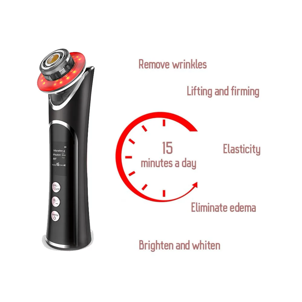 

Radio frecuencia facial portatil radiofrecuencia photon light radio frequency skin care device