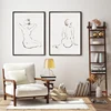 Minimalist One Line Artwork interior home decorations for Bedroom Living Room