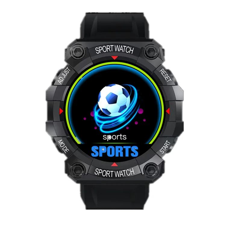 

2021 sports smart watch FD68 cheap popular waterproof wristwatch Hryfine big battery long standby smartwatch