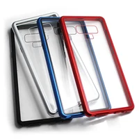 

360 Degree Full Magnetic Case For Samsung Galaxy Note 10 S8 S9 S10 Plus S10e Front Back Double Glass Glass Case Cover