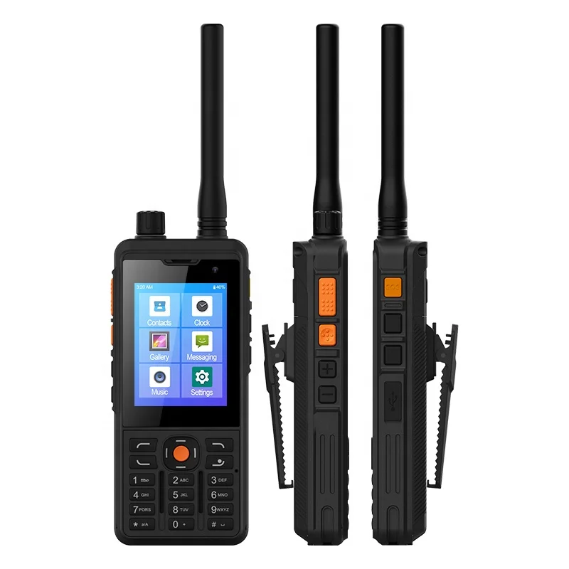 

Professional DMR Digital Radio 2.8 Inch POC Zello walkie talkie ptt Android 9.0 NFC 4G Keypad Mobile Phone UNIWA P5