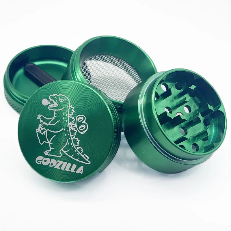 

Factory Wholesale Retail 4 Layers Tin Herb Grinder Ashtray Weed Smoking Accessories, As customer's request