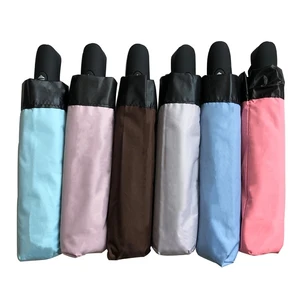 Image of YS-3001 Auto Open and Close 3 Folding Umbrella Promotional umbrella