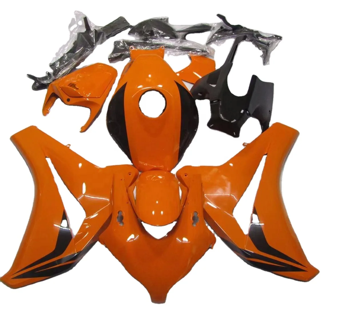 

2021 WHSC Motorcycle Fairing Kit For HONDA CBR1000 2008-2011 Yellow, Pictures shown