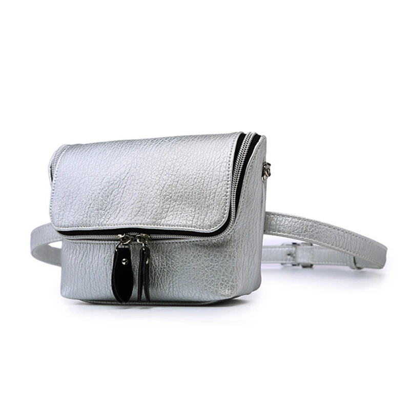 

LIKEBAG pu multifunctional waist funny pack shoulder messenger bags for women