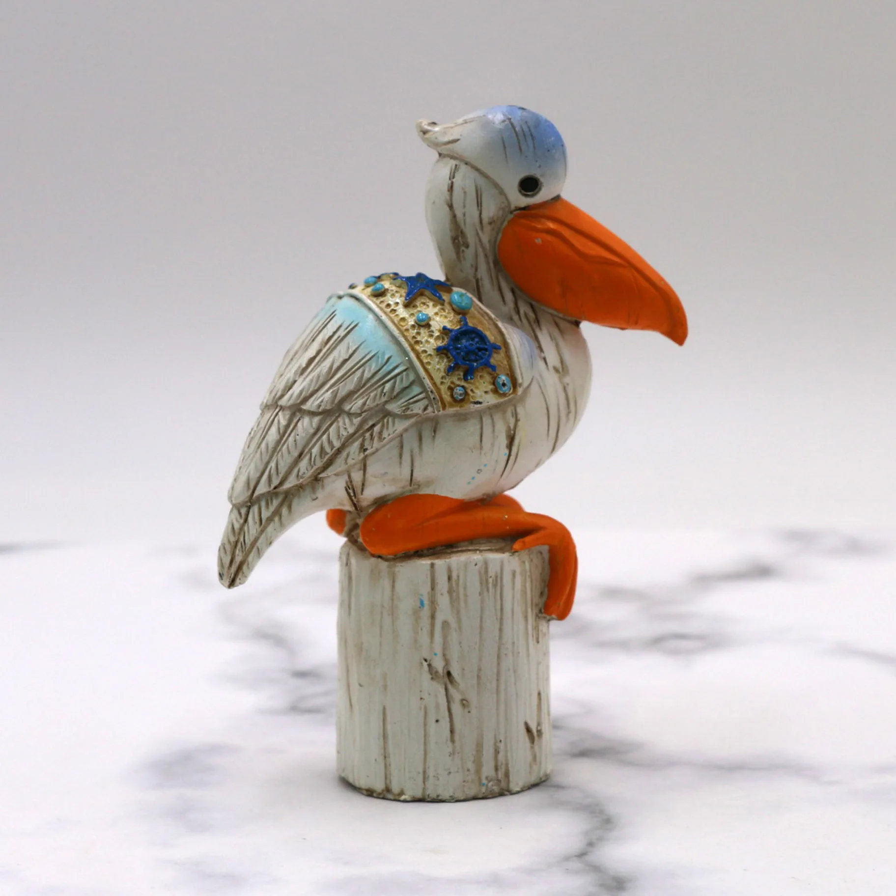 cute australia souvenir statue resin pelican decorat