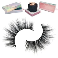 

Wholesale Black Friday eyelash packaging 16mm mink lashes private label bmakeup beauty 8-25mm strip faux mink eyelashes vendor