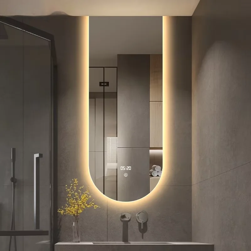 Modern Bathroom Sink with LED Light