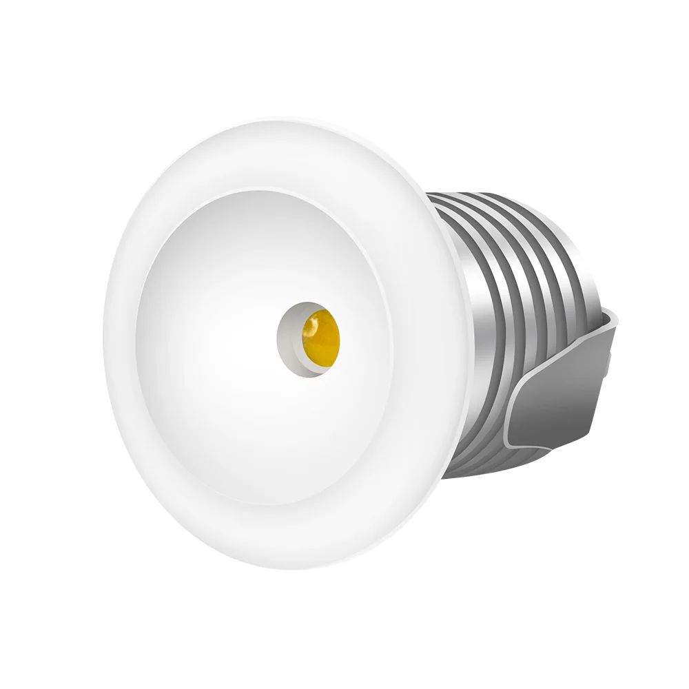 3V 6V Mini LED Downlight 50000 Hours Lifespan Small Wattage 1W Dimmable LED Spotlight