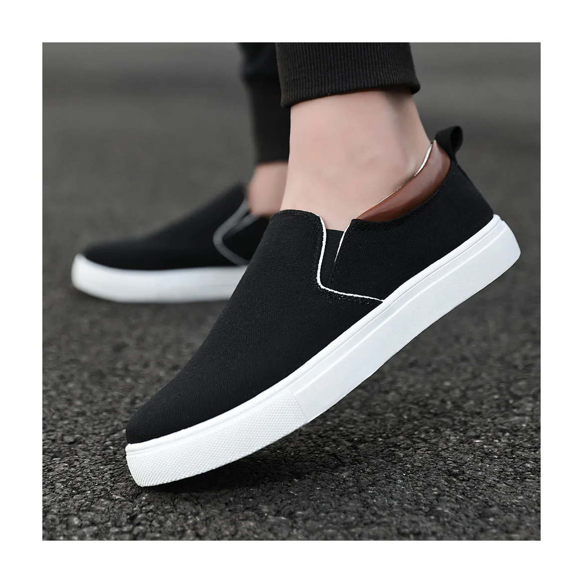 

2023 new breathable printed men's wear sports casual shoes