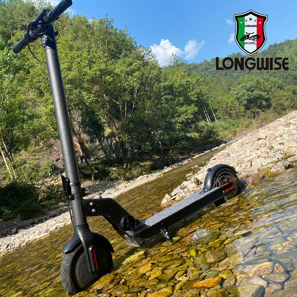 Powerful Lithium battery Disc Brake Electric Scooter 350W 7.5AH 10AH cheap price off road Folding electric scooter for commute