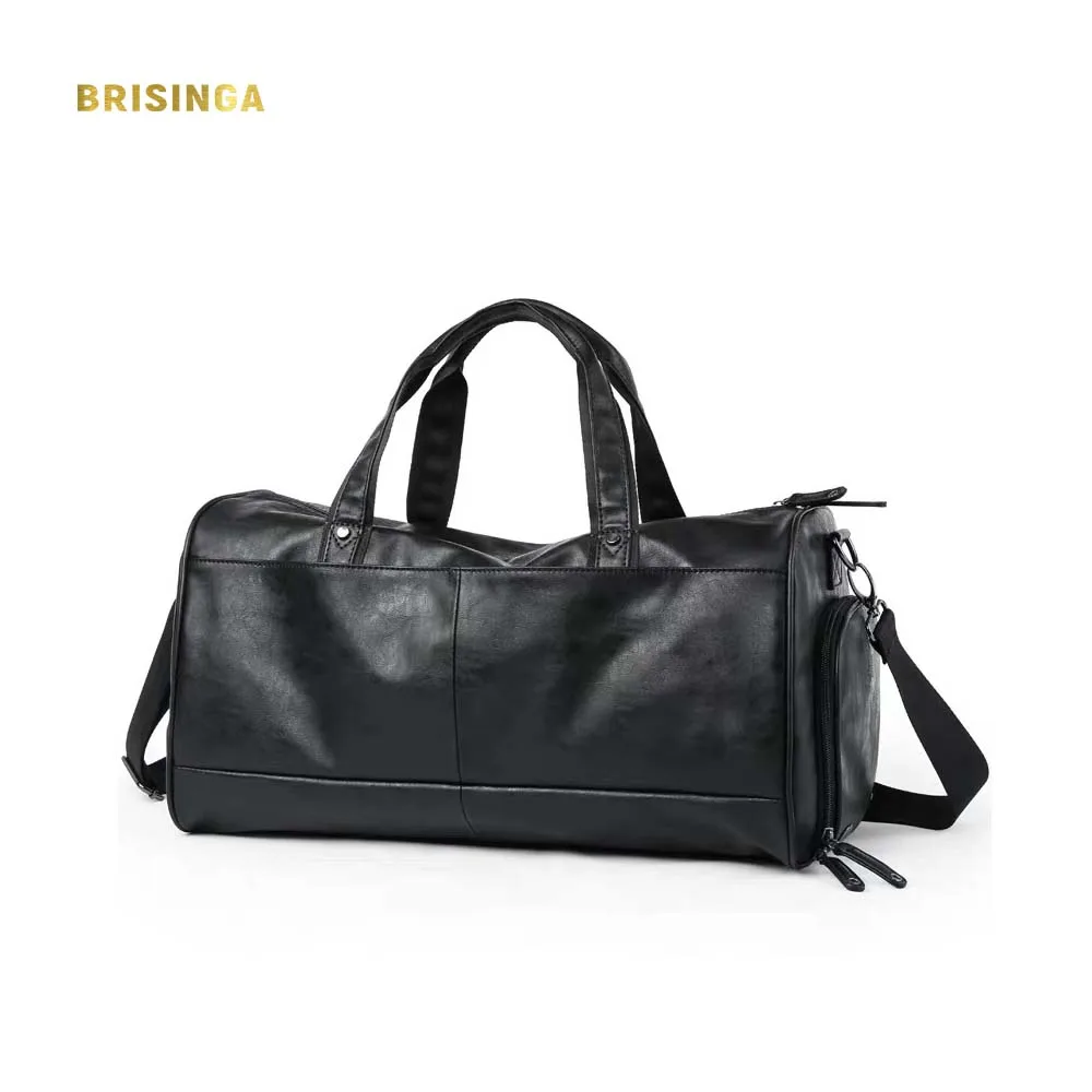 

Guangzhou sports duffle bag gym custom travel kit airline bag for boy, Black