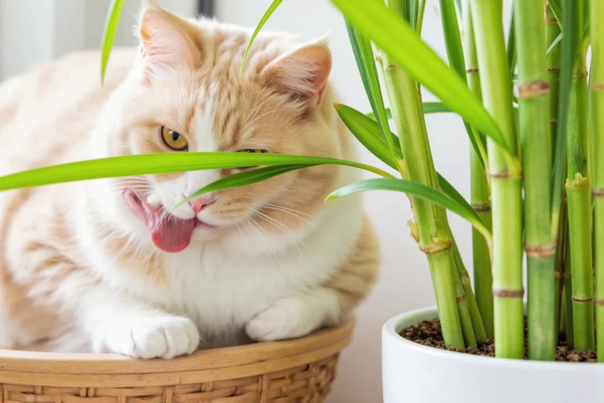 is bamboo plant safe for cats