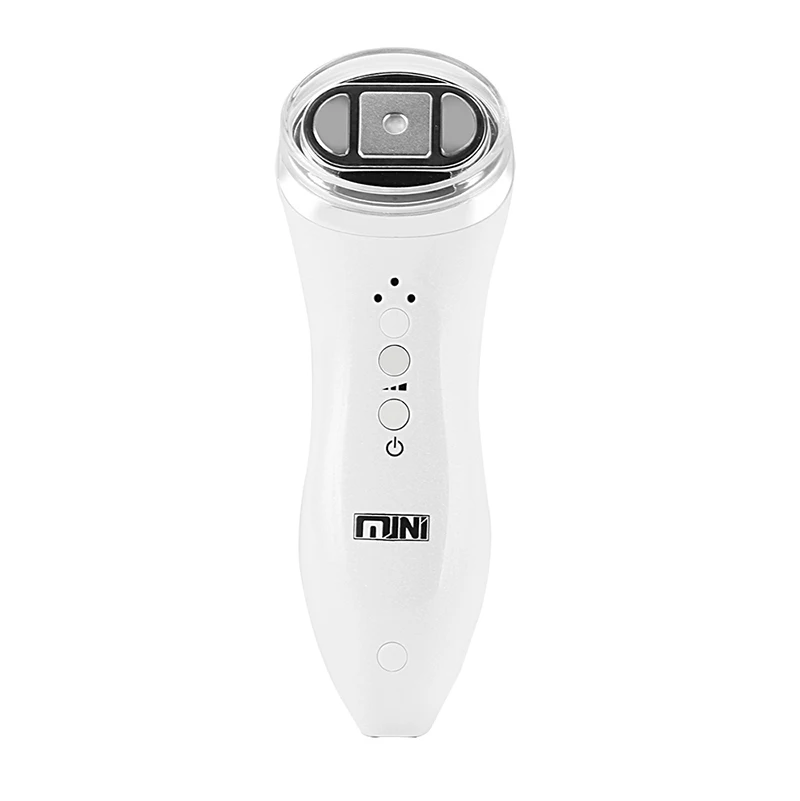 

Ultrasonic Mini Hifu High Intensity Focused Ultrasound Facial Lifting Machine Face Lift RF LED Anti Wrinkle Skin Care Spa Beauty, White
