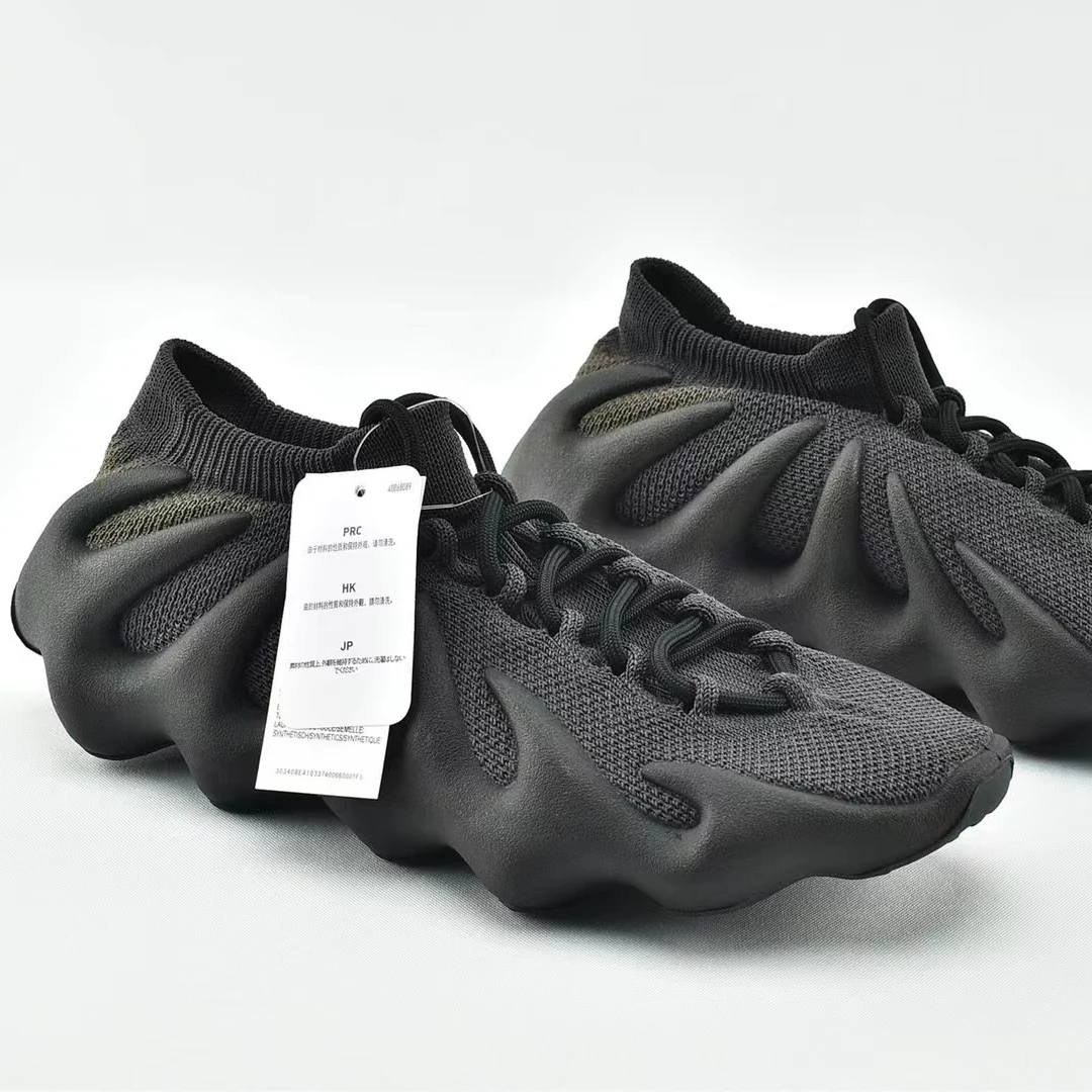 

2021 G5 original quality yeezy 450 fashion shoe dark slate black yezzy slide men women casual sports sneakers