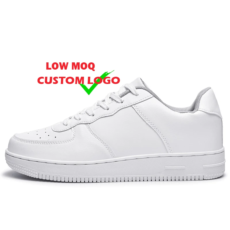 

Men'S Fashion Sneaker Walking Style Shoes Custom Manufacturer Small Orders White Shoes