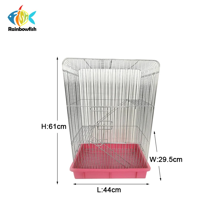 

foshan cat cages houses double layers with ladder toy plastic replaceable tray