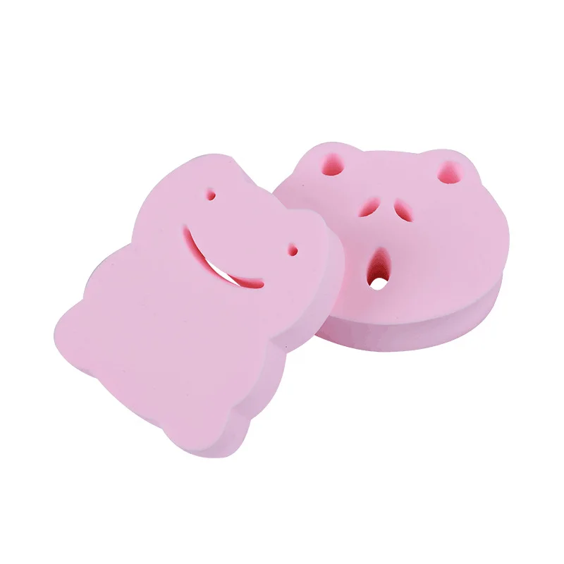 

BEAUFLY Animal shape Wash face powder puff sponge puff deep cleaning Bath Sponge for Kids, Customized color