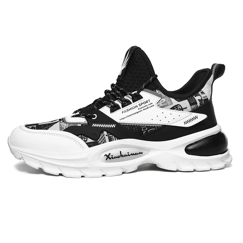 

2021 fall large size shoes new casual sports shoes summer mesh breathable student fashion dad shoes, Customized color