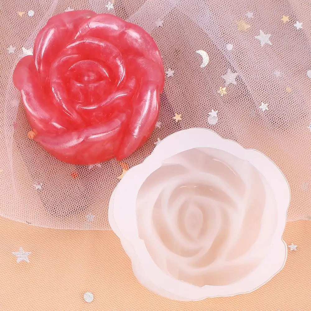 

3D Sweet Rose Flower Silicone Fondant Mold Gum Paste Sugar Craft Cake Decorating Baking Tools