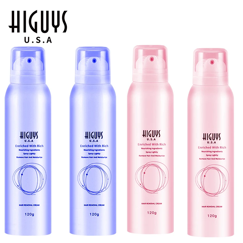 

OEM/ODM Bubble Depilatories Hair Removal Cream Spray Hair Foam Mousse