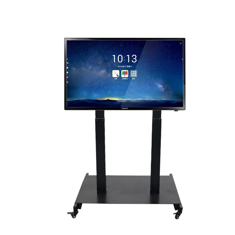 
Custom Good Design Motorized Double Column Tv Trolley Stand Conference Room Electric Lcd Led Tv Trolley Designs  (62352110762)