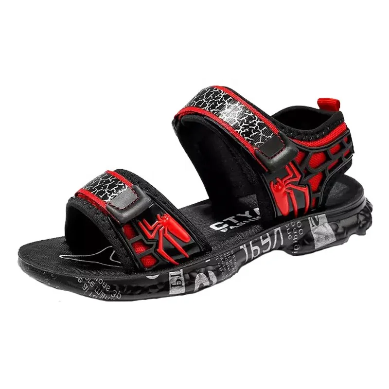 

dropshipping outdoor sports casual kids sandals 2020 summer buckle strap casual beach sandals open toe soft unisex kids shoes
