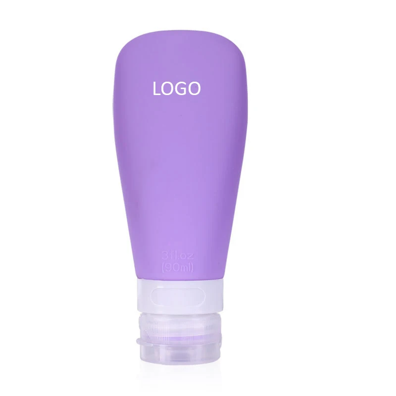 

Custom Logo Wholesale Bpa Free Food Grade Silicone Cosmetic Travel Kit Bottle Set, 6 colors