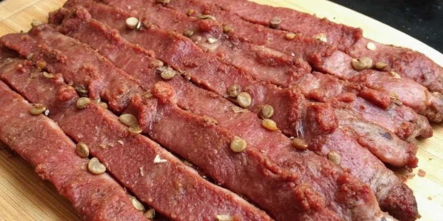Close-up of spice mix for barbacoa pork