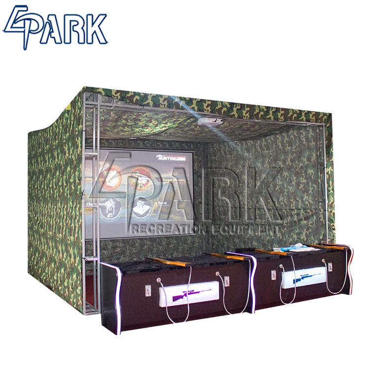 

2020 new arrivals hunting game coin operated shooter simulator EPARK cost effective carnival shooting gallery game machine