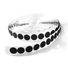 Wholesale Trade assurance black adhesive hook loop tape dots magic fastener roll