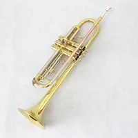 

FTR-200L Bb Tone Brass Wind Instrument Glod Lacquered Cheap Professional Trumpet