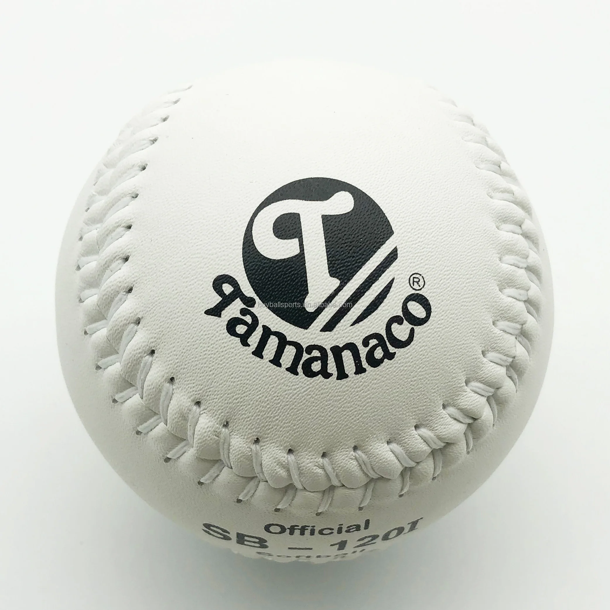

12" white Tamanaco SB-120 softball,training tamanaco softball supplier pelots beisbol for pratice