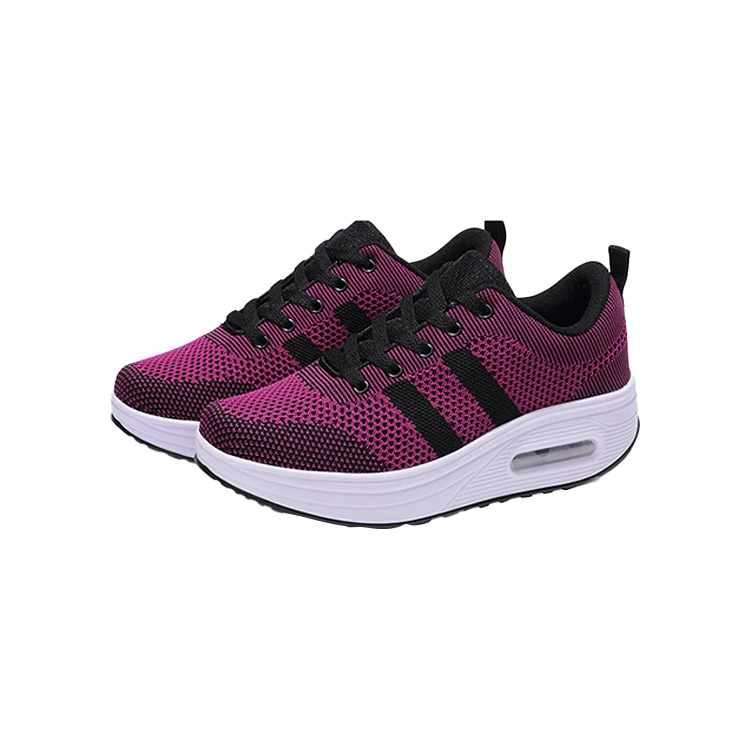 

Design Wear-resistant Sturdy Woman Fashion Sneakers Sports Casual Shoes, Pink,purple