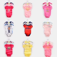 

Baby clothing summer short-sleeved romper five-piece rib 0-1 years old baby children's clothing hot stamping hot sale