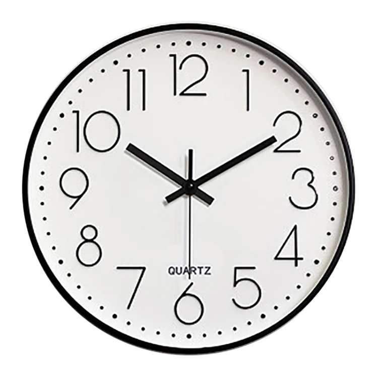 

New Simple Modern Living Room Silent Quartz Fashion Creative Home Wall Fancy Clock, As picture