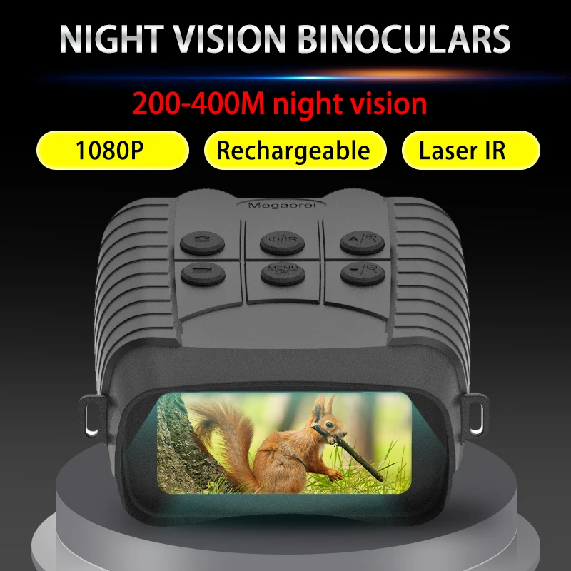 

Factory Direct Megaorei B2 Infrared Night Vision Binoculars Outdoor Night Vision Device Take Photo and Video Digital Telescope