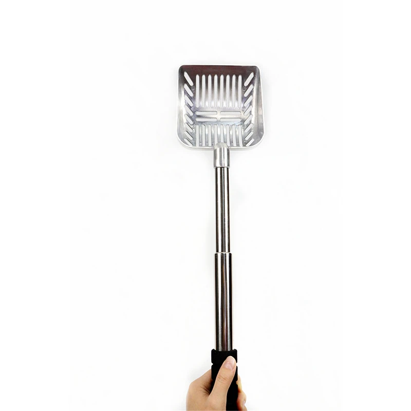 

Factory-manufactured practical multifunctional retractable cat litter scoop for cat litter box