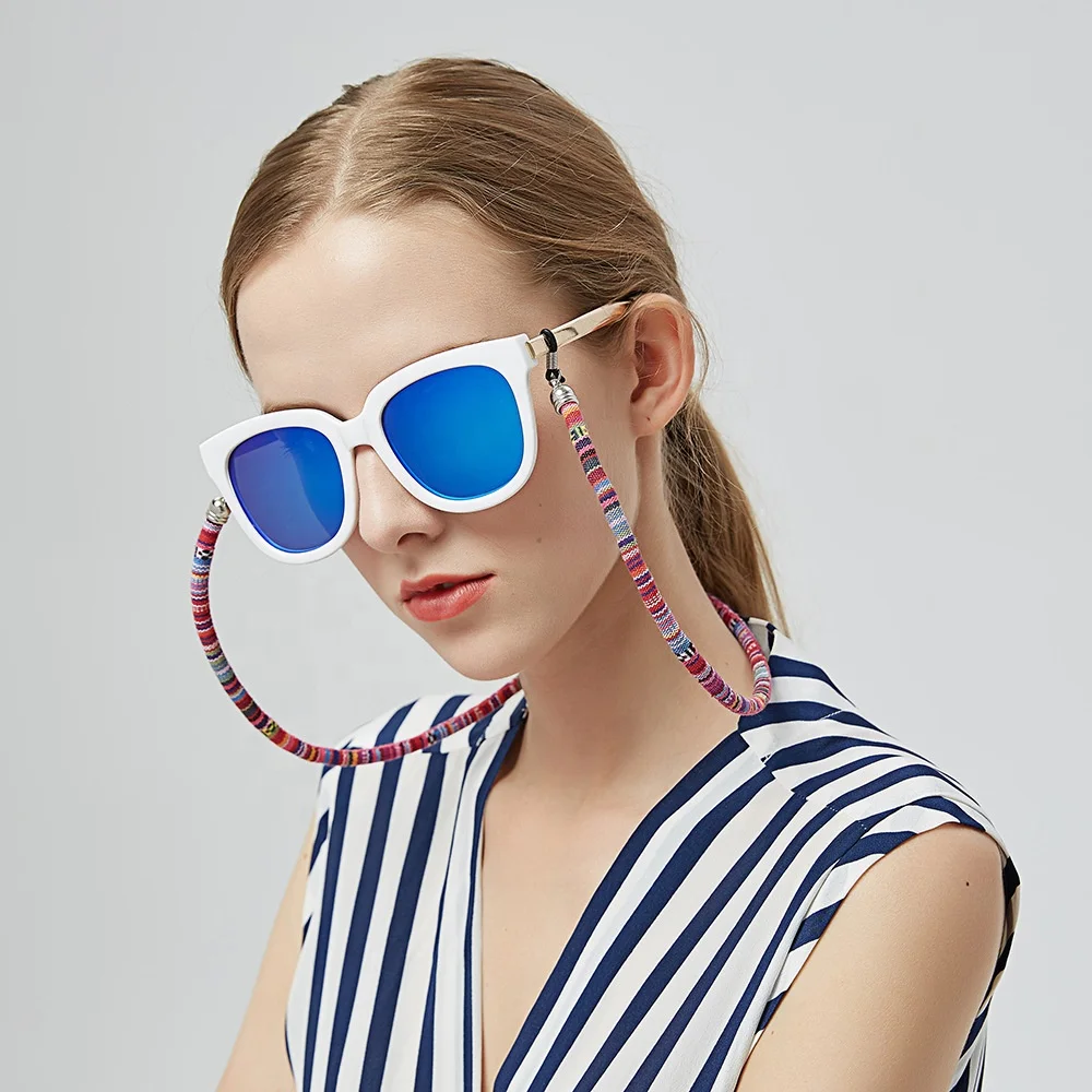 

Cotton Eyewear Sun Glasses Neck Cord Sunglasses Chain Strap Sports