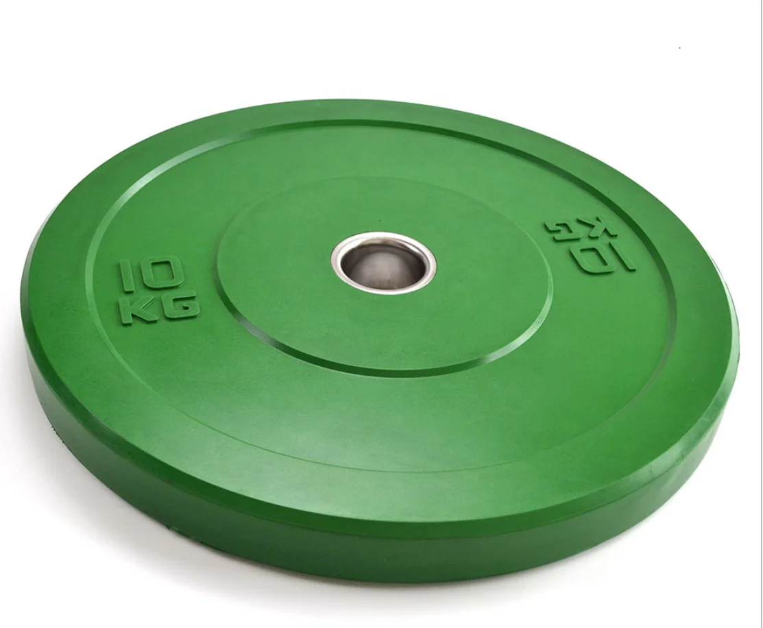 

colored Bumper Weight Plate Exercise Color for GYM fitness