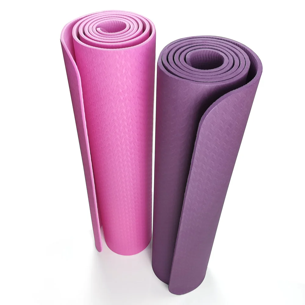 

Eco-Friendly Material EVA TPE material folding yoga mat