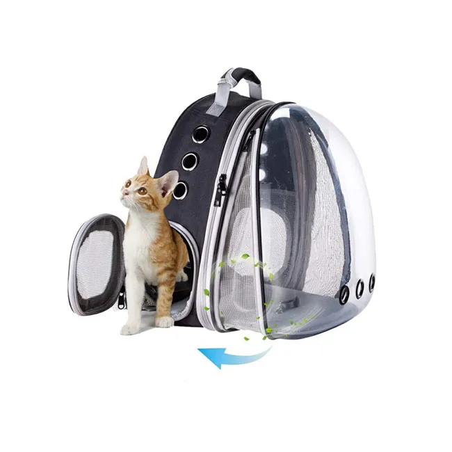 

New Design Pet Cat Supplies Expandable Front Large Small Dogs Puppies Cat Backpack Carrier Bubble