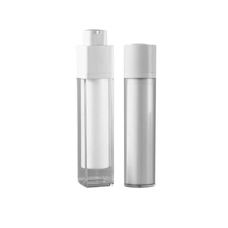 

Packaging Rotary vacuum bottle 15-50g eye cream essence liquid plastic bottle cosmetics lotion cream