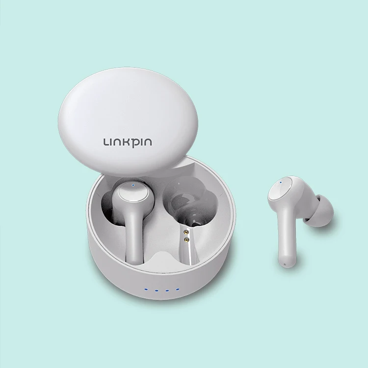 

Luxury bultooth headphone wireless headset noise earbuds wireless tw smart earphones headphones headsets, White