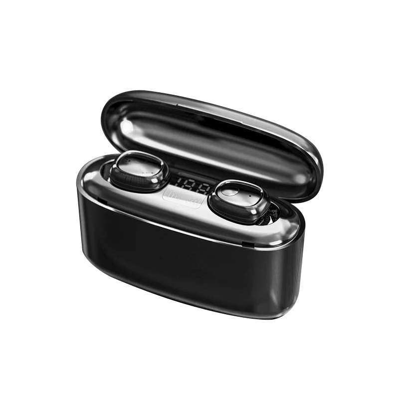 

New Tws G5s Wireless Headphones 8d Stereo Bt5.0 Earphone Led Display Mini Headset Earburd With 3500mah Led Power Display