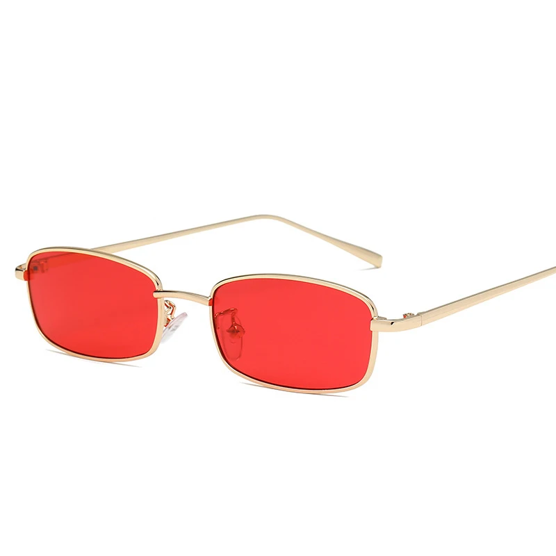 

New colorful Ocean Lens small square metal sunglasses vintage sun glasses Retro sunglasses