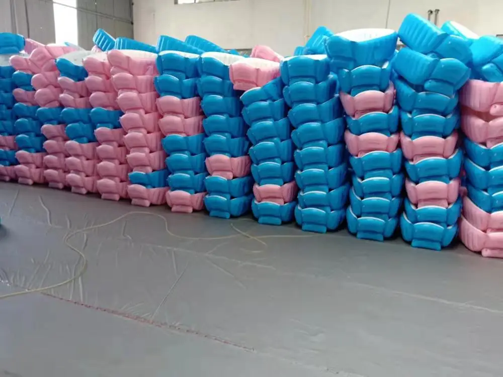 
Custom EN71 PVC full printing inflatable baby bathtub 