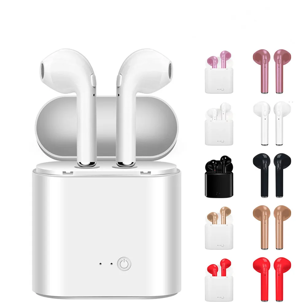 

I7s TWS BT V5.0 Headphone Earphone Sport Stereo Wireless Earbuds With Charging Box